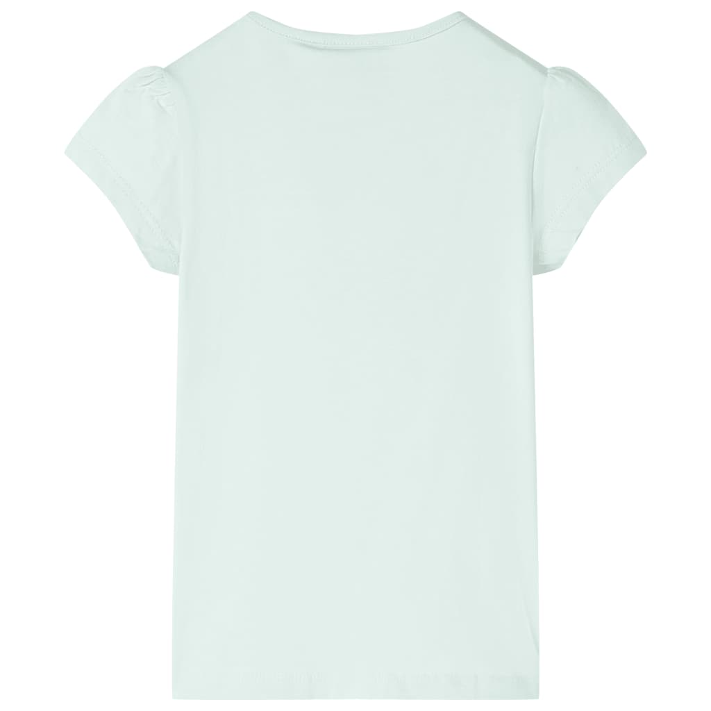 Kindershirt 116 lichtmint – afbeelding 2