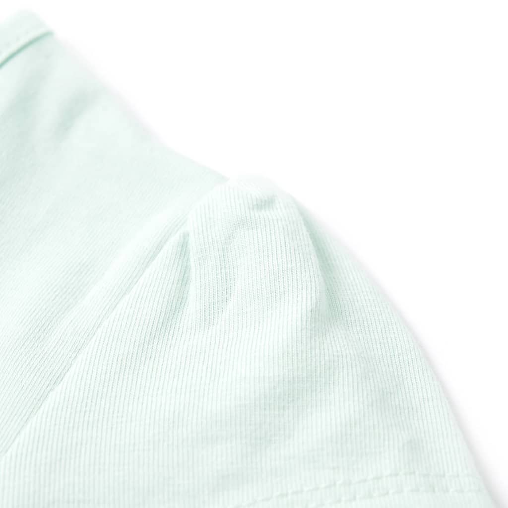 Kindershirt 116 lichtmint – afbeelding 5