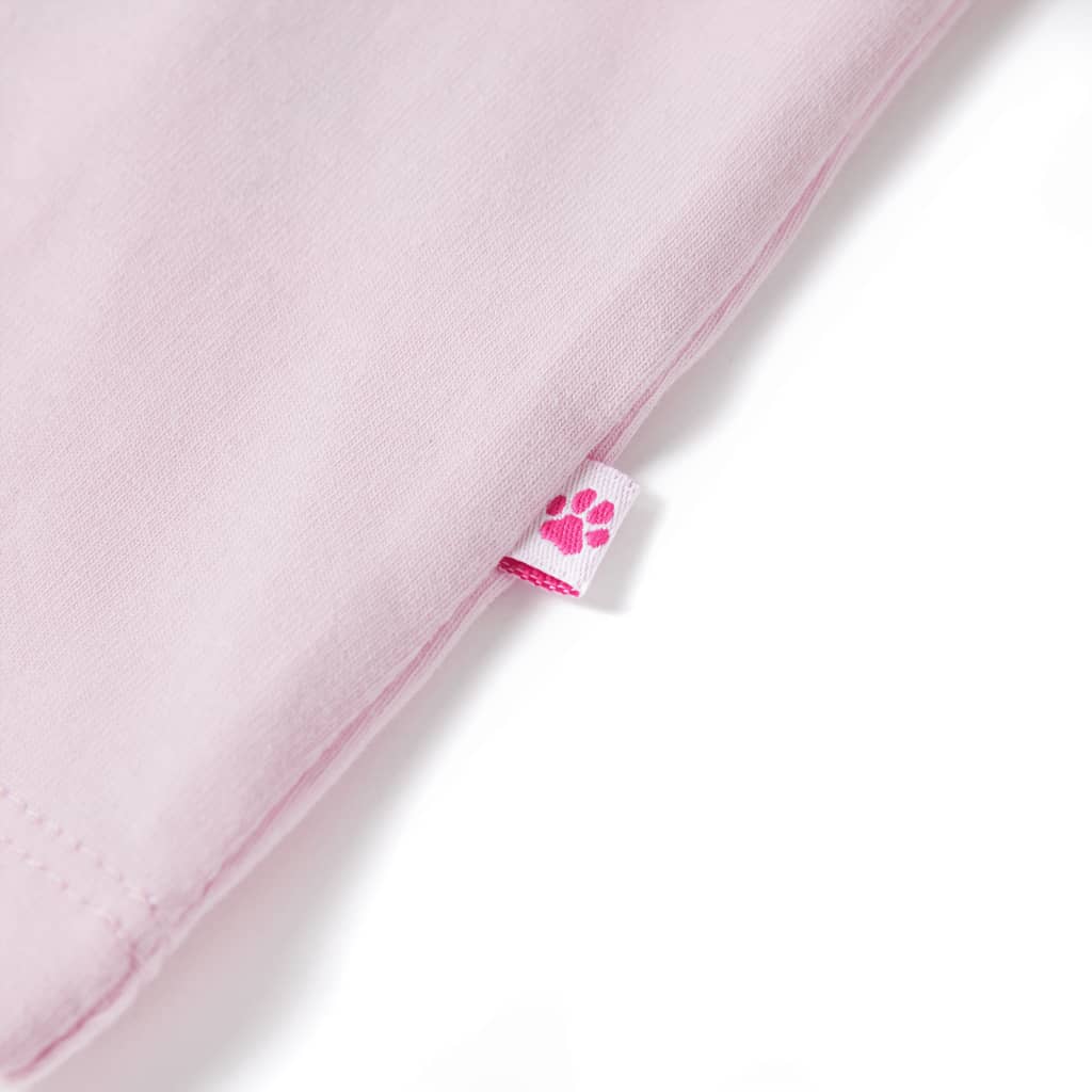Kindershirt 104 lichtroze – afbeelding 5