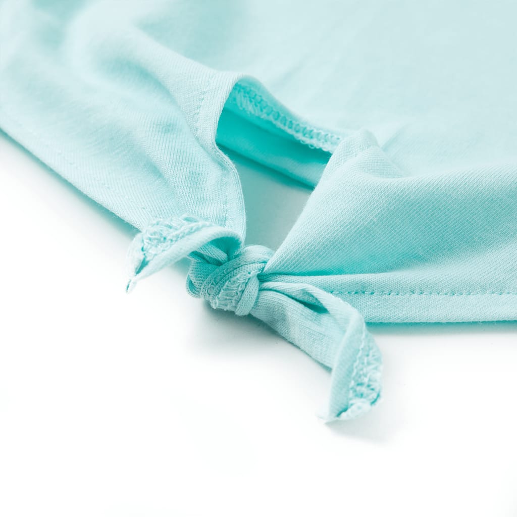 Kindershirt 140 lichtzeeblauw – afbeelding 6
