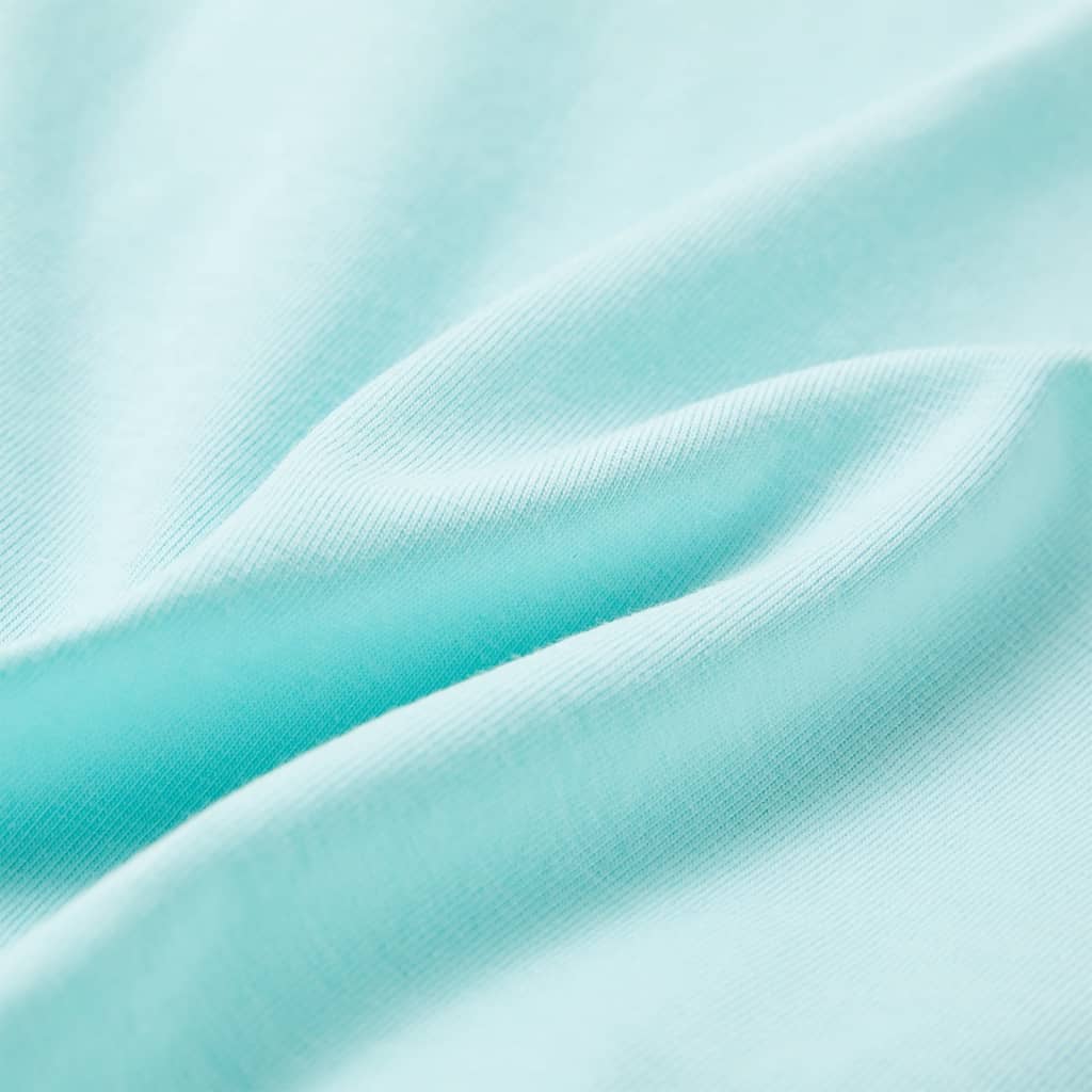 Kindershirt 140 lichtzeeblauw – afbeelding 7