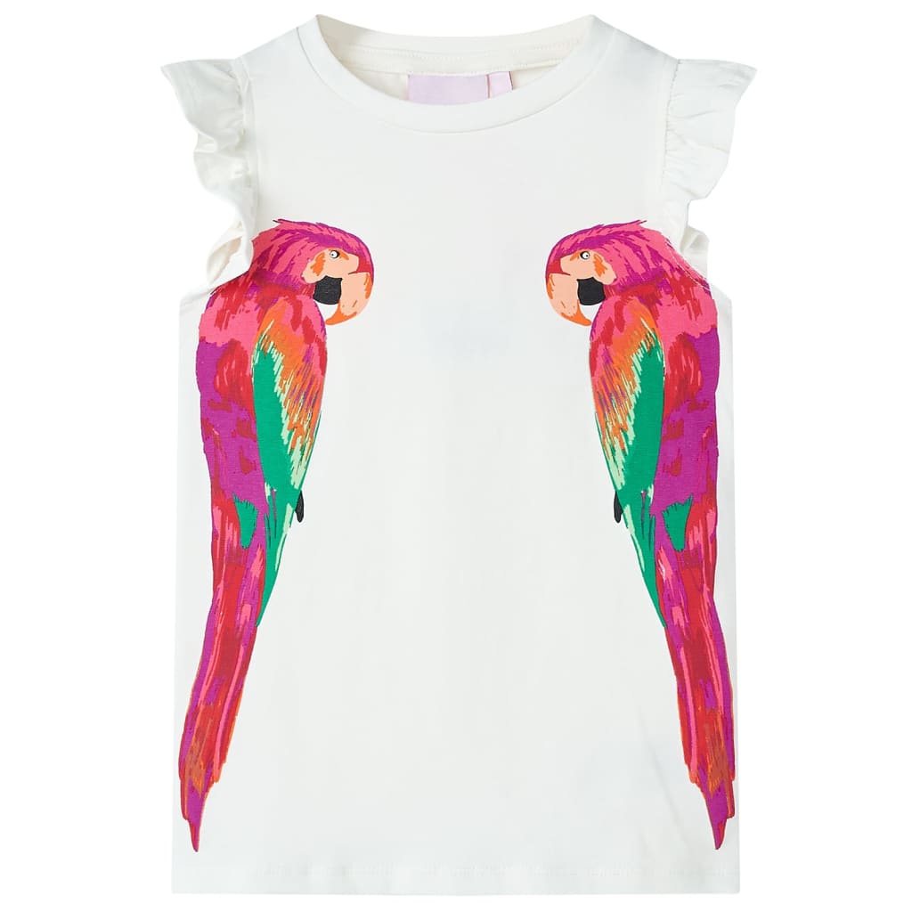 Kindershirt 104 ecru – afbeelding 1