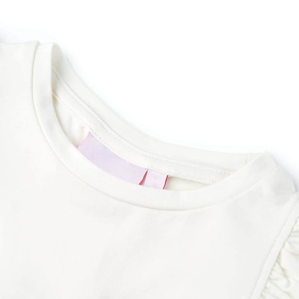 Kindershirt 104 ecru – afbeelding 3