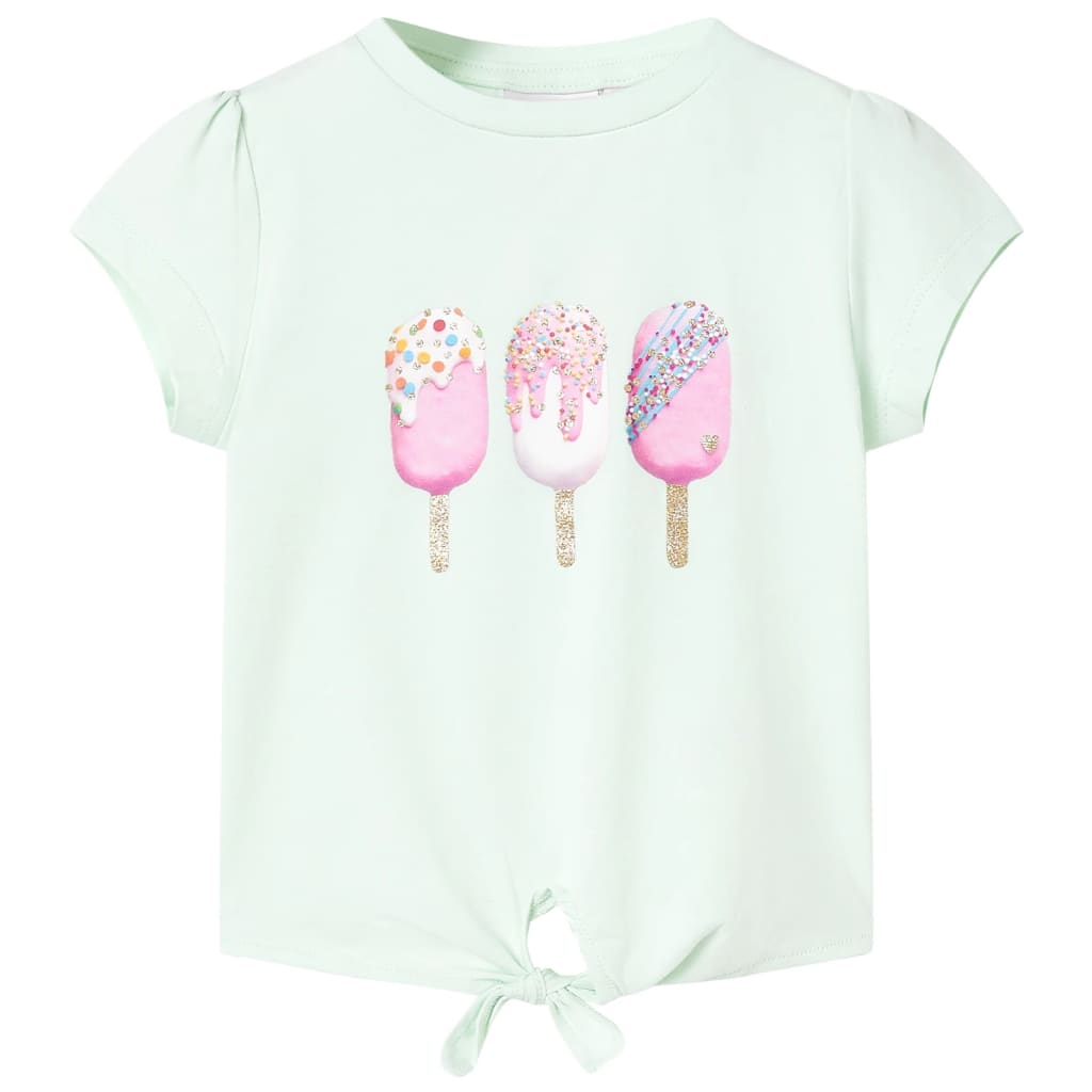 Kindershirt 140 lichtmint – afbeelding 1