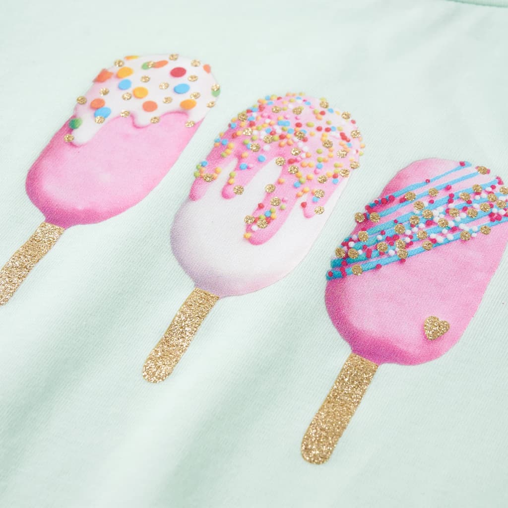 Kindershirt 140 lichtmint – afbeelding 4