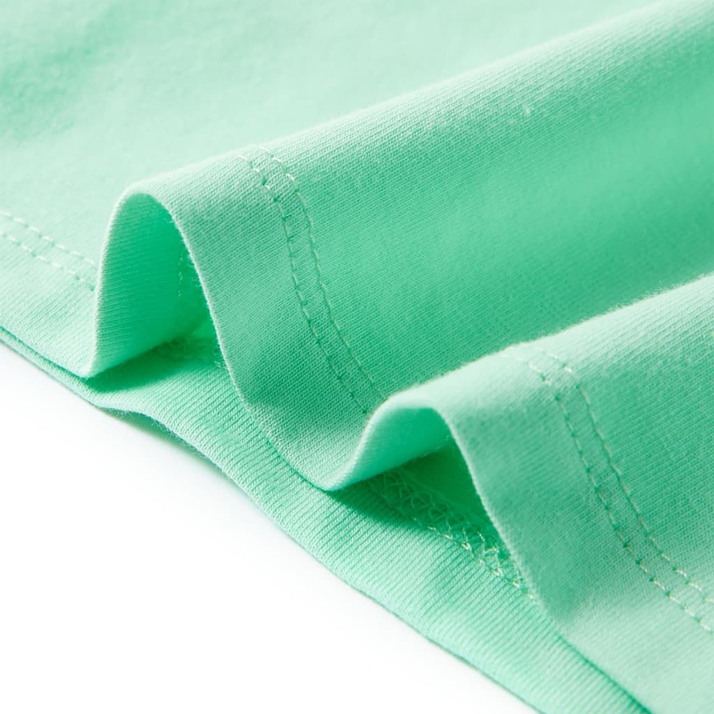 Kindershirt 104 felgroen – afbeelding 6
