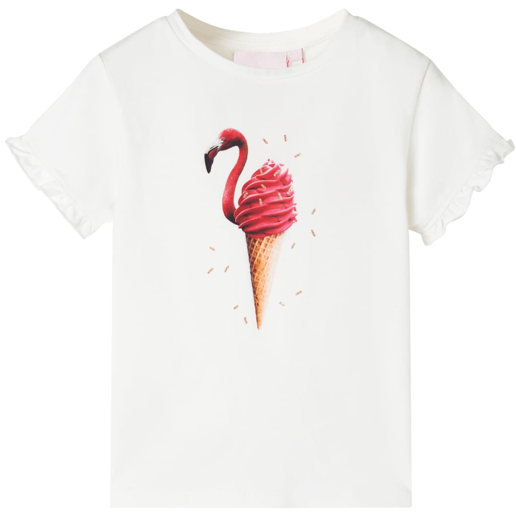 Kindershirt 140 ecru – afbeelding 1