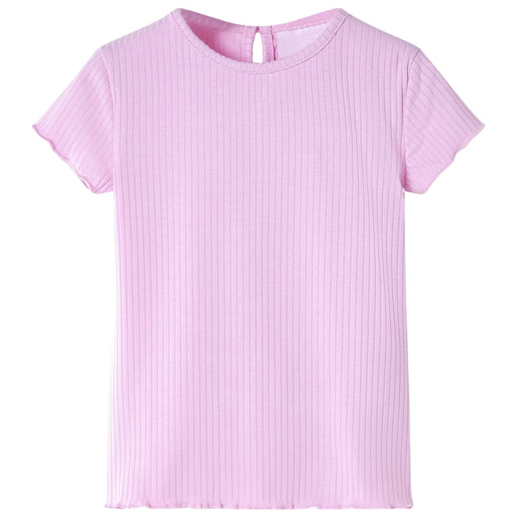 Kindershirt 116 lichtroze – afbeelding 1