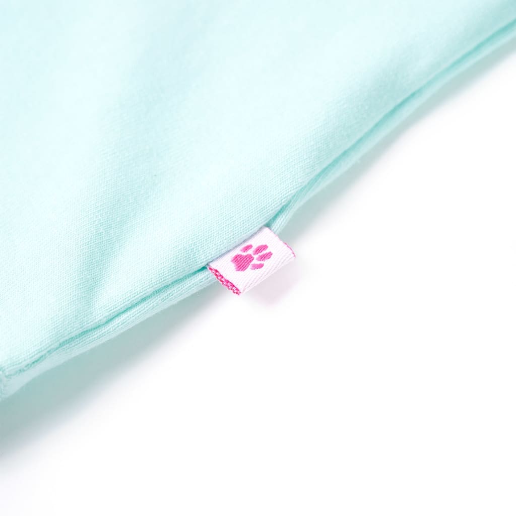 Kindershirt 140 lichtzeeblauw – afbeelding 5