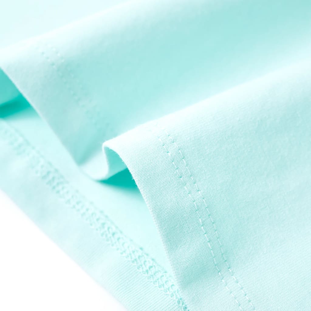 Kindershirt 140 lichtzeeblauw – afbeelding 6