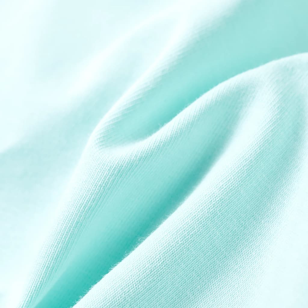 Kindershirt 140 lichtzeeblauw – afbeelding 7