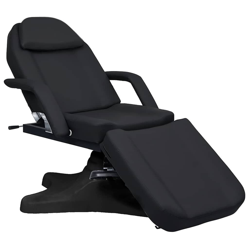 Massagetafel 180x62x(86,5-118) cm zwart