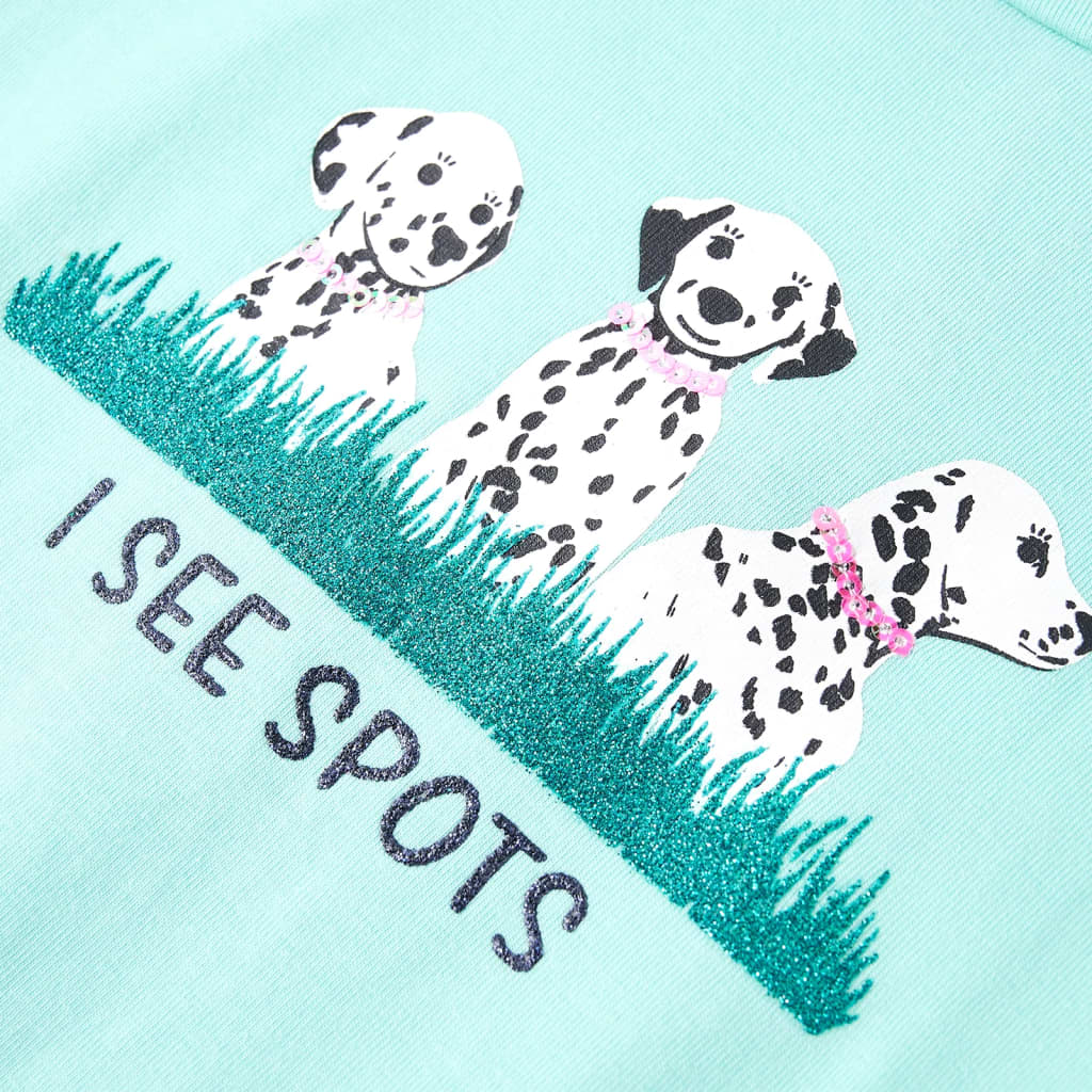 Kindershirt 116 lichtmint – afbeelding 4
