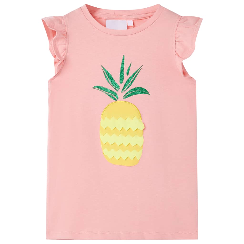 Kindershirt 128 roze