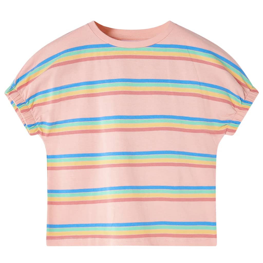 Kindershirt 140 perzikkleurig – afbeelding 1