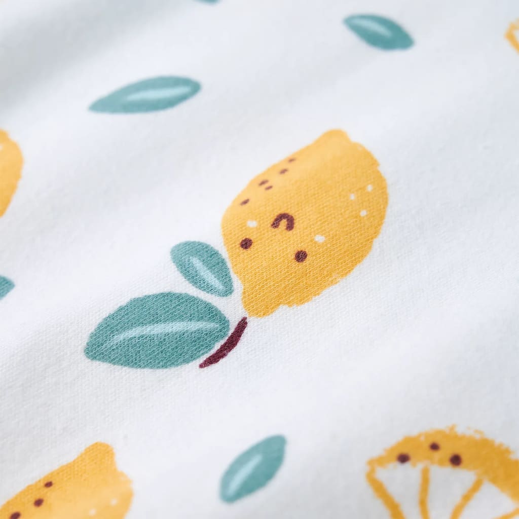 Kindershirt met knoop in de zoom 116 ecru – afbeelding 6