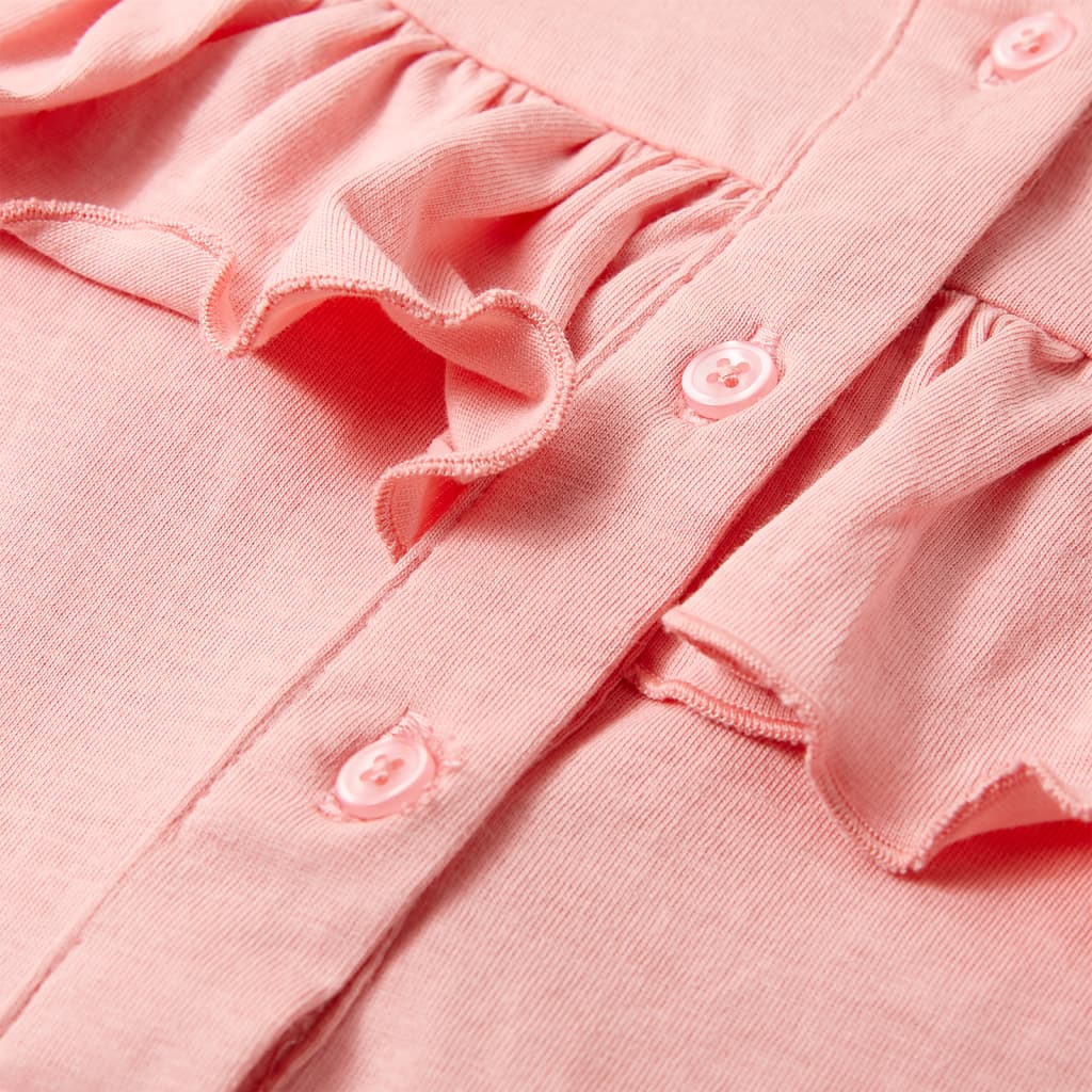 Kindershirt 116 middelroze – afbeelding 4