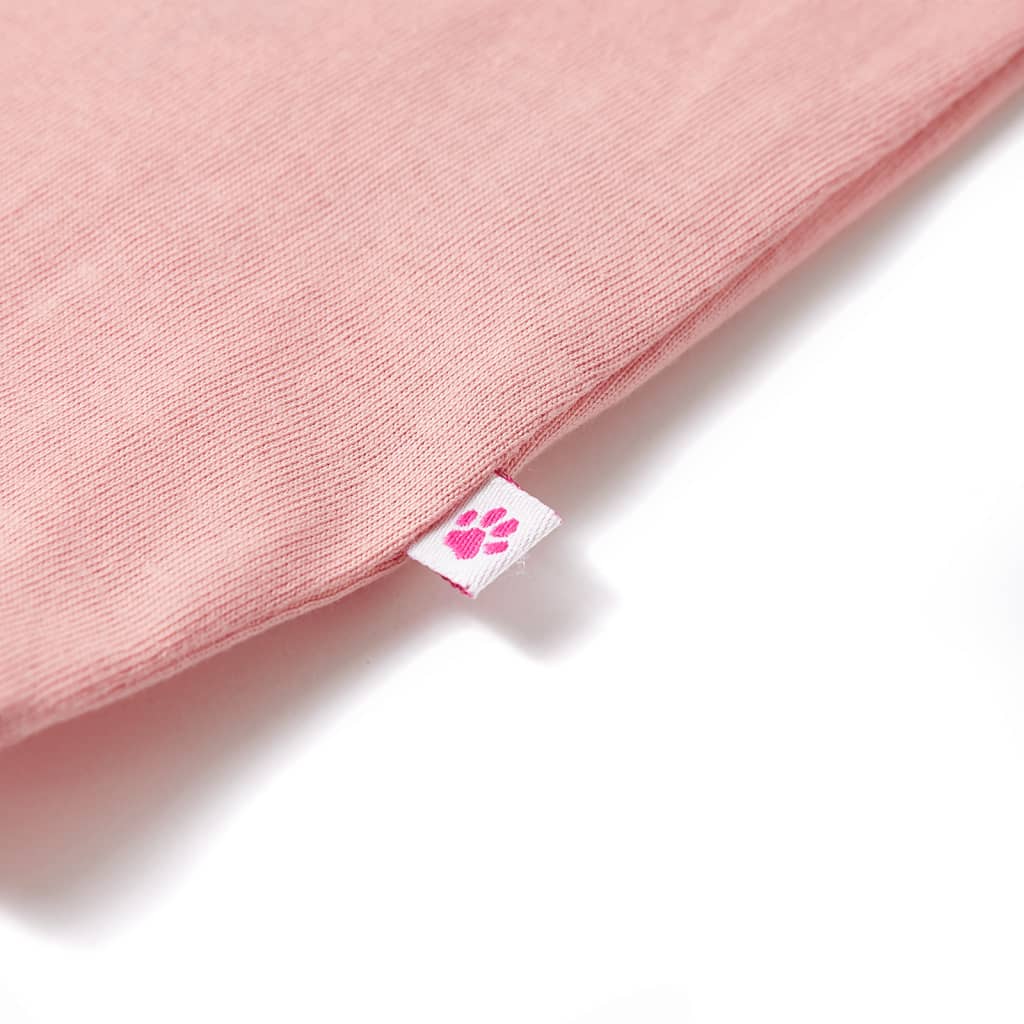 Kindershirt 116 middelroze – afbeelding 5