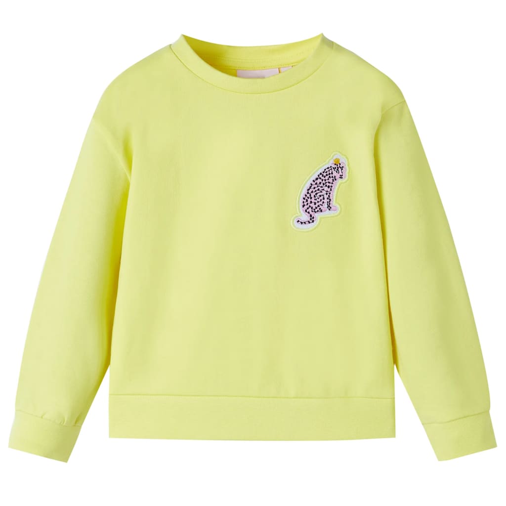 Kindertrui 116 geel