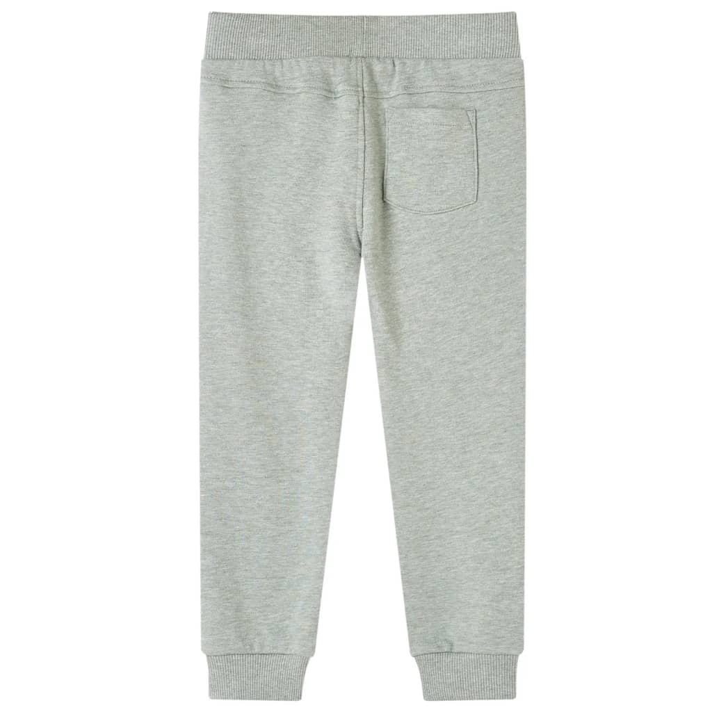 Kinderjoggingbroek 128 lichtkaki – afbeelding 2