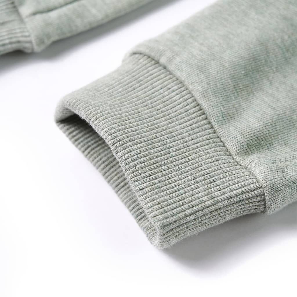Kinderjoggingbroek 128 lichtkaki – afbeelding 6