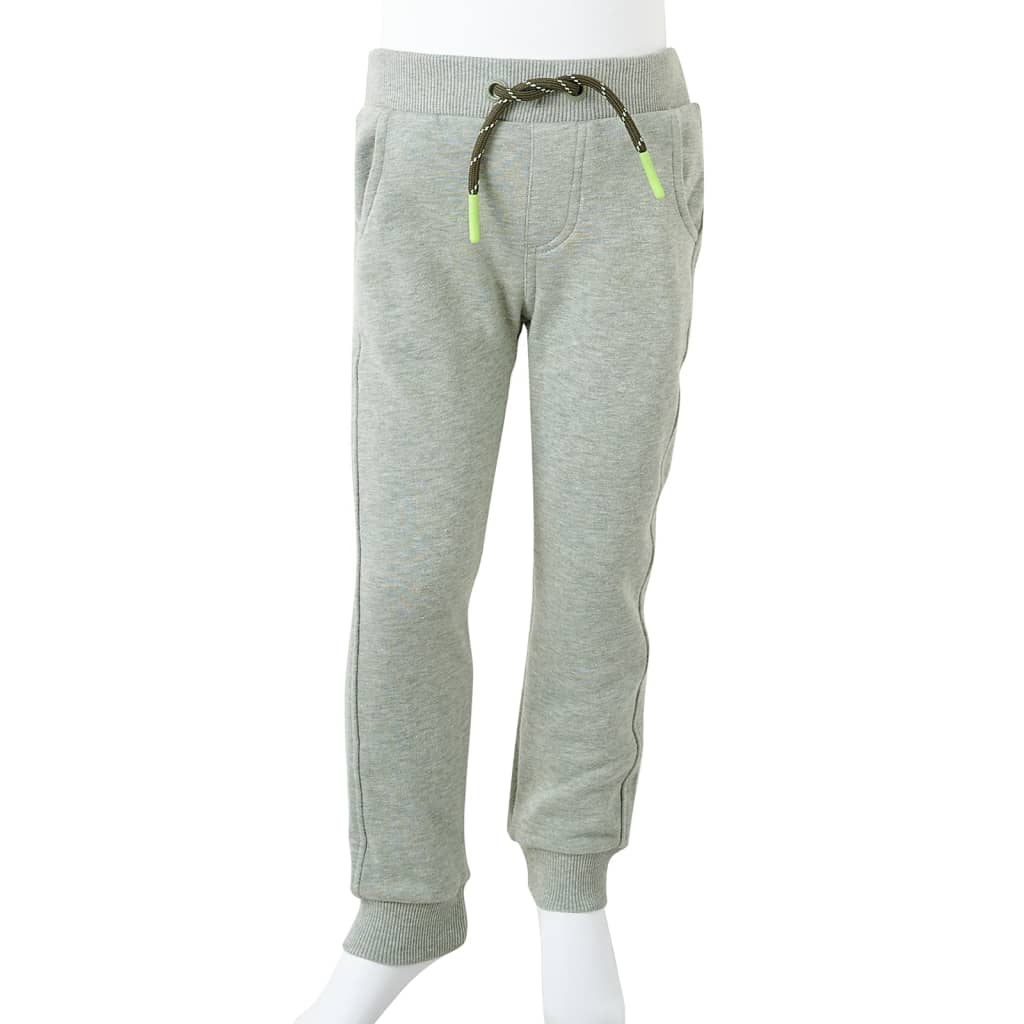 Kinderjoggingbroek 128 lichtkaki – afbeelding 8