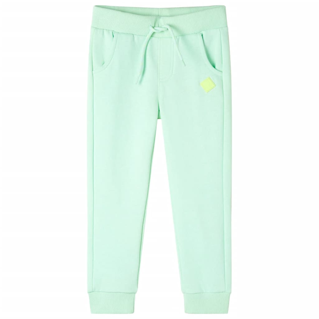 Kinderjoggingbroek 140 felgroen