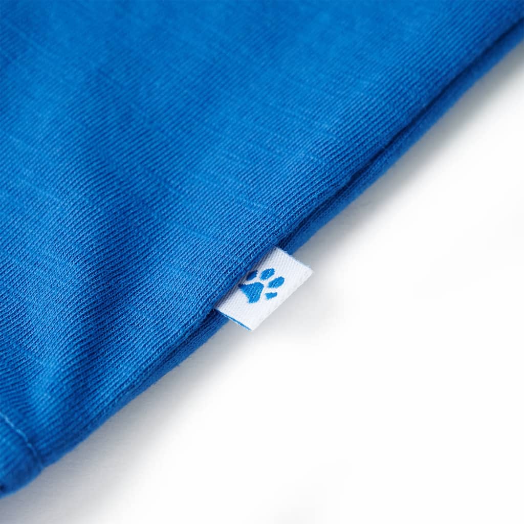 Kindershirt 104 blauw – afbeelding 5