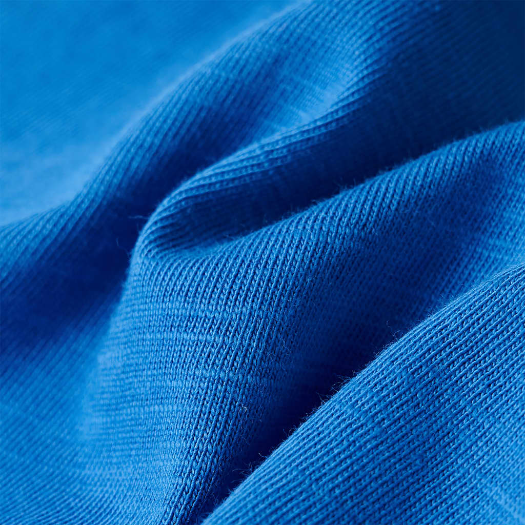 Kindershirt 104 blauw – afbeelding 7