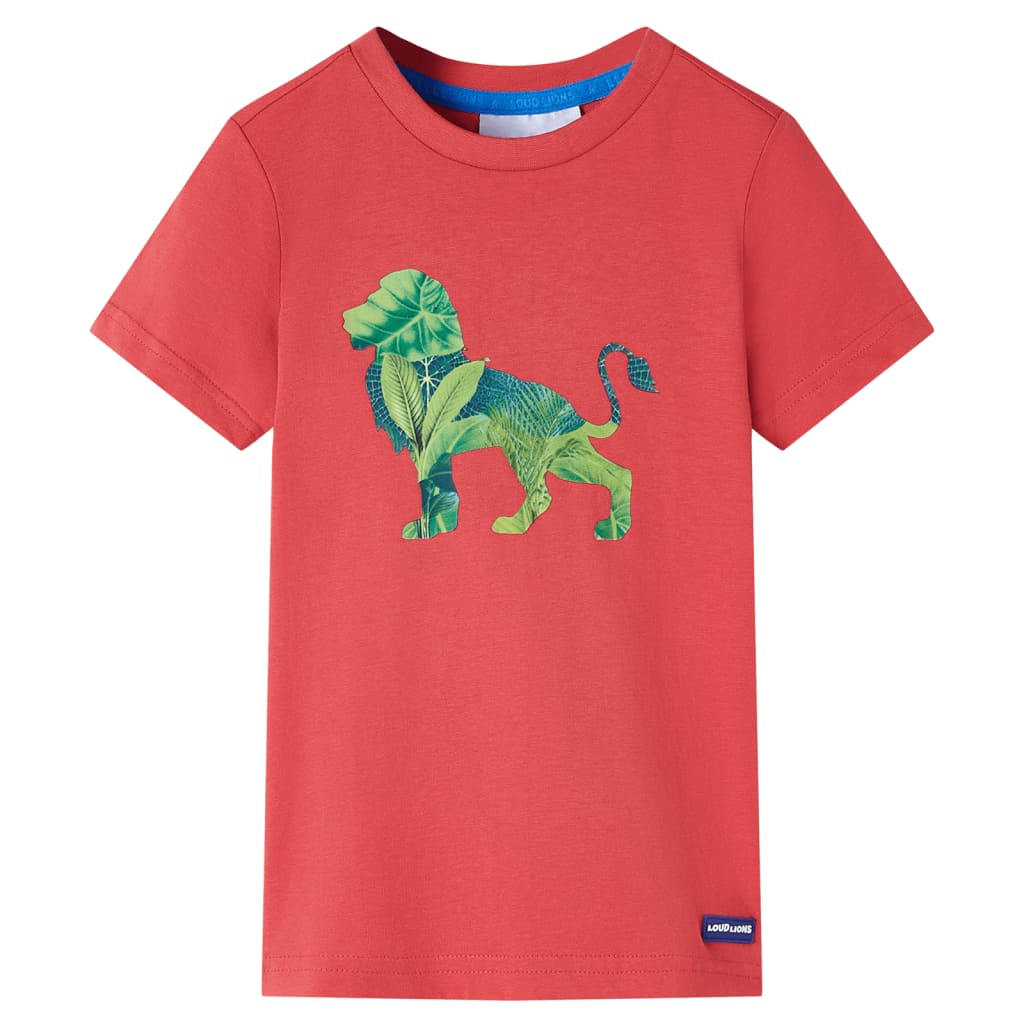 Kindershirt 140 rood