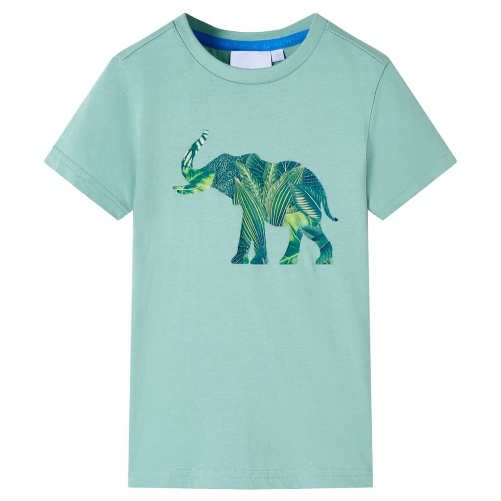 Kindershirt 140 lichtkakikleurig – afbeelding 1