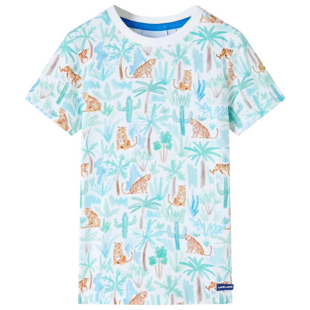 Kindershirt 104 ecru – afbeelding 1