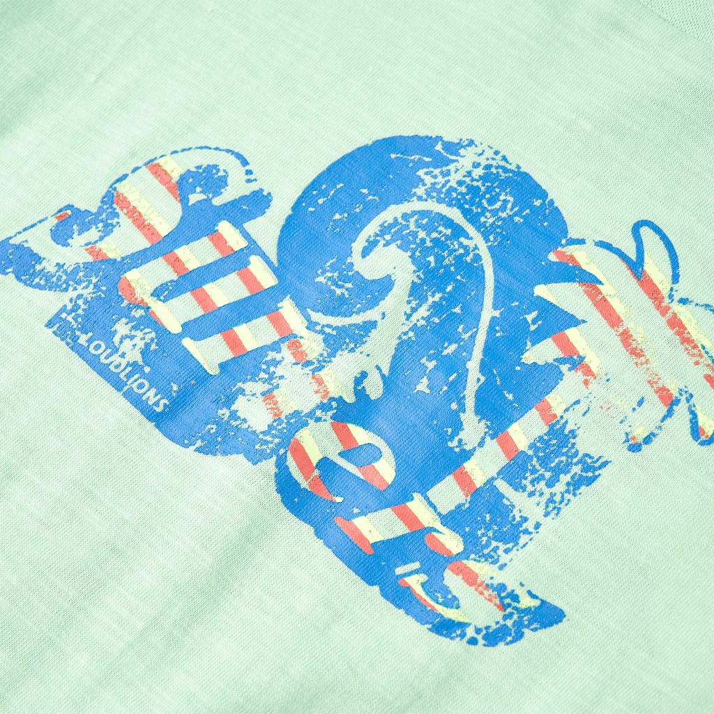 Kindershirt 140 lichtgroen – afbeelding 4