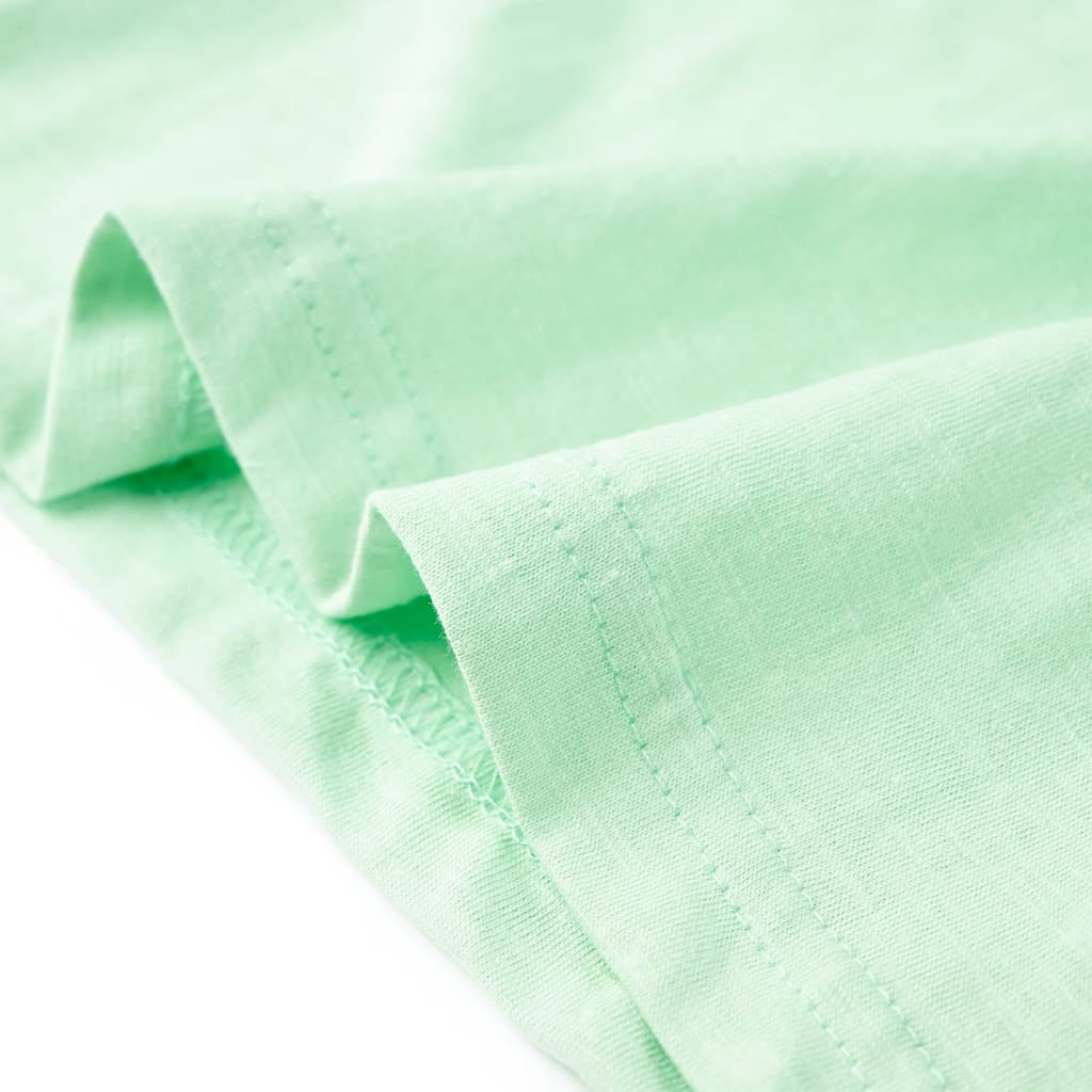 Kindershirt 140 lichtgroen – afbeelding 6