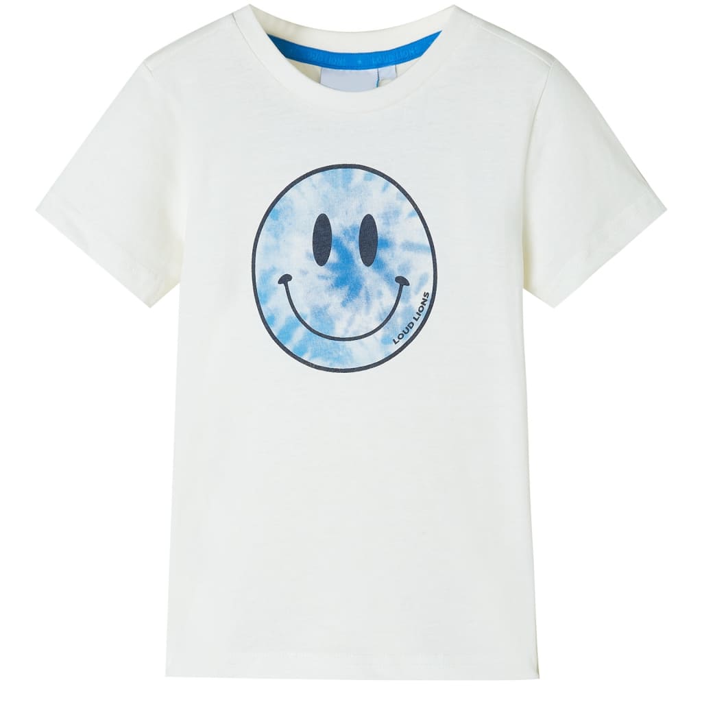 Kindershirt 128 ecru – afbeelding 1