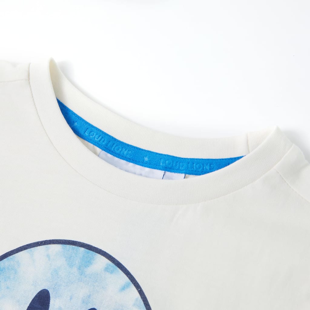 Kindershirt 128 ecru – afbeelding 3