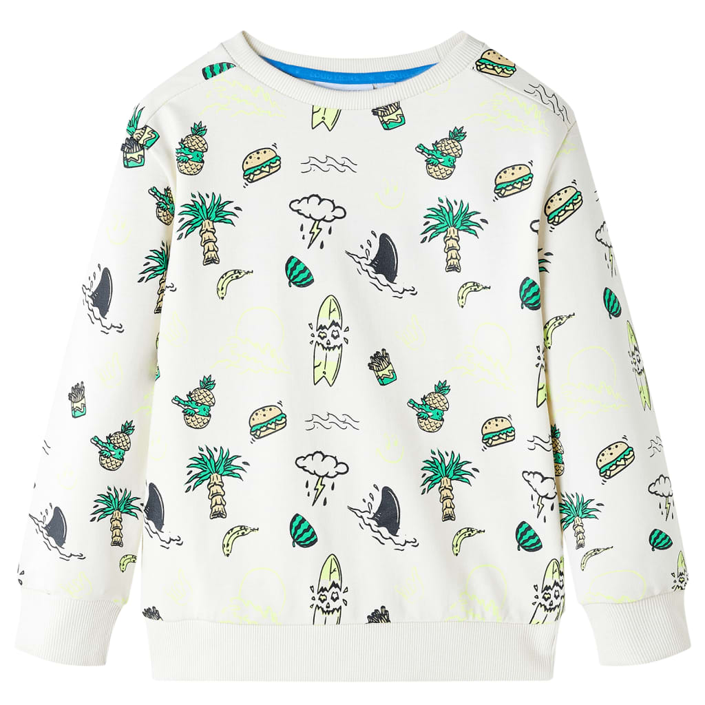Kindertrui 128 zachtecru