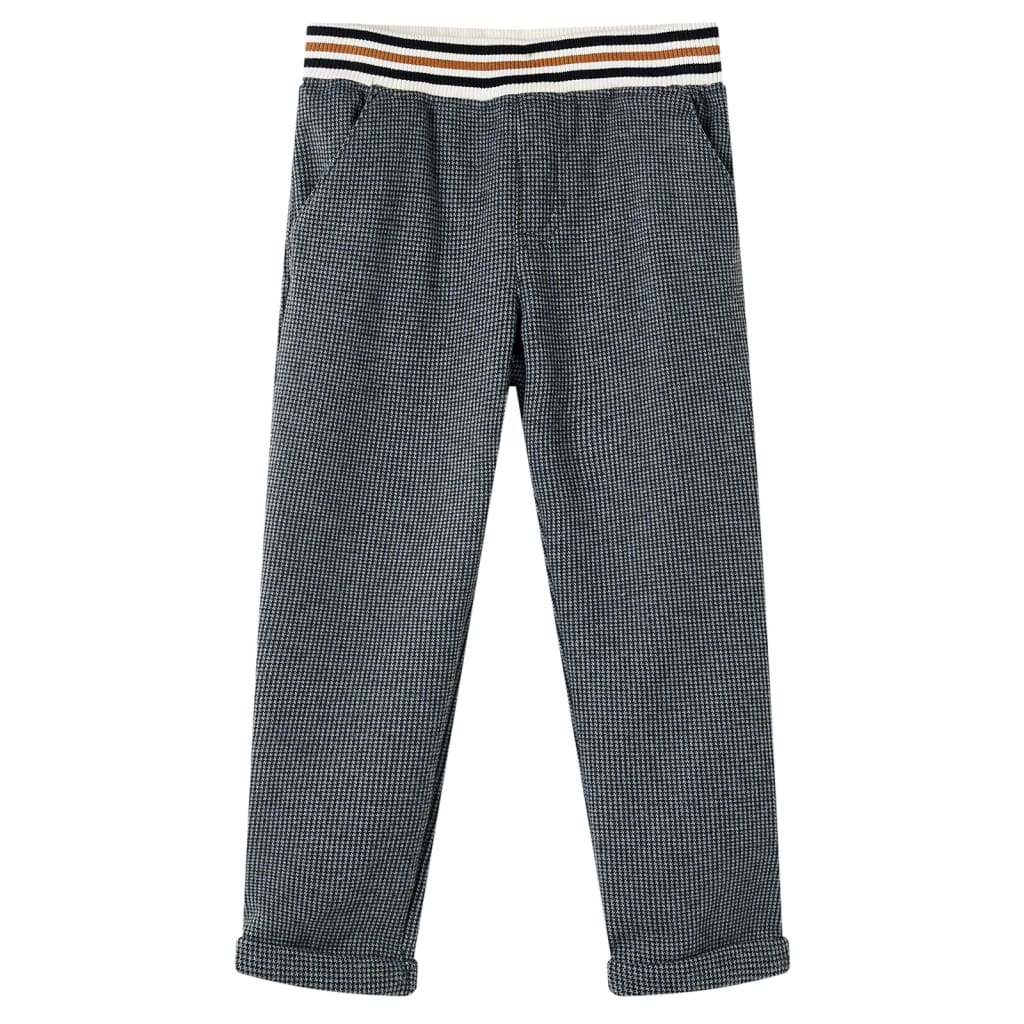 Kinderbroek 128 antracietkleurig