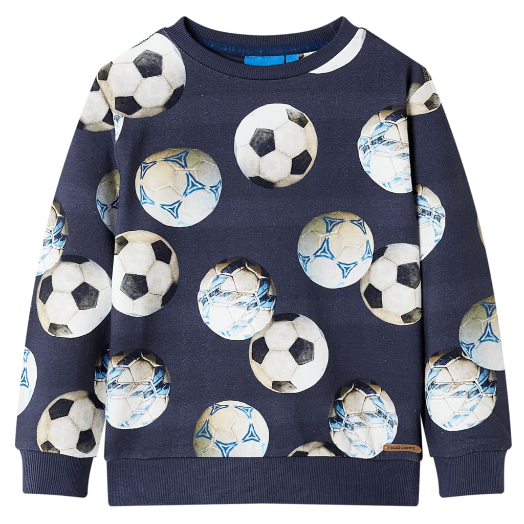 Kindertrui 92 marineblauw – afbeelding 1