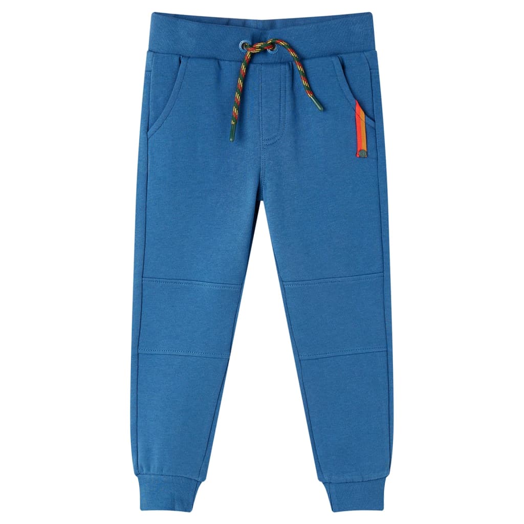 Kinderjoggingbroek 104 blauw