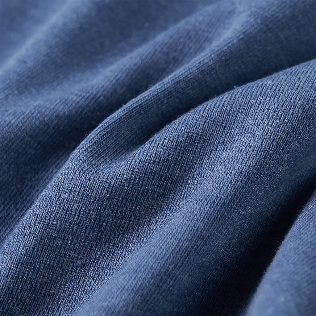 Kindershirt met lange mouwen 140 gemêleerd blauw – afbeelding 7