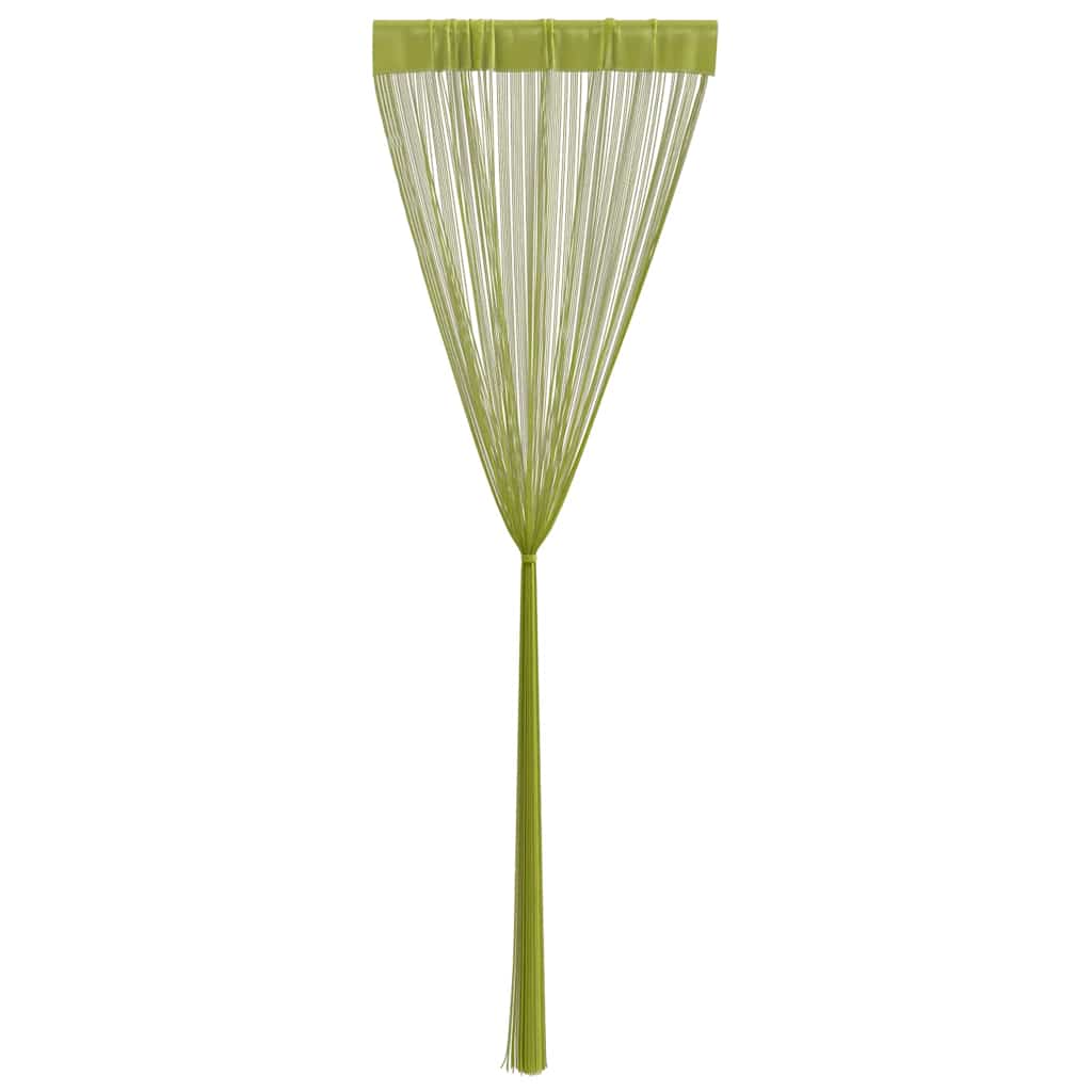 Draadgordijnen 100x250 cm groen 2 st – afbeelding 5