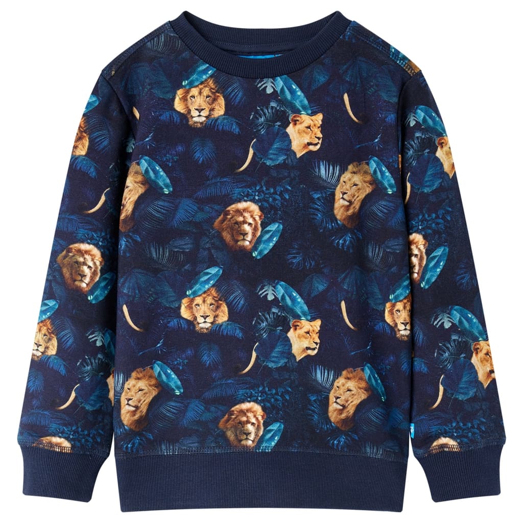 Kindertrui 104 marineblauw