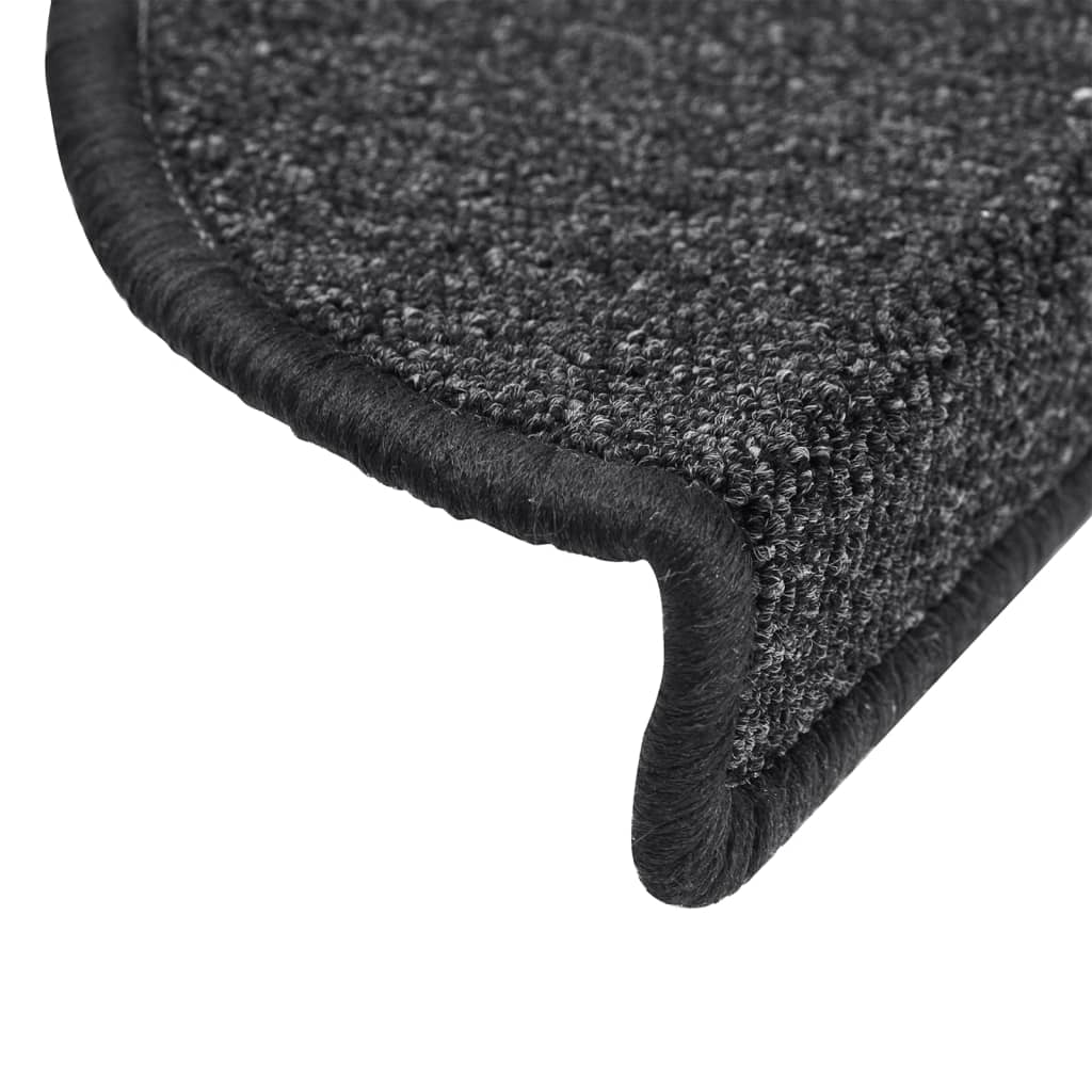 Trapmatten 15 st 56x17x3 cm Antraciet Halfrond – afbeelding 6