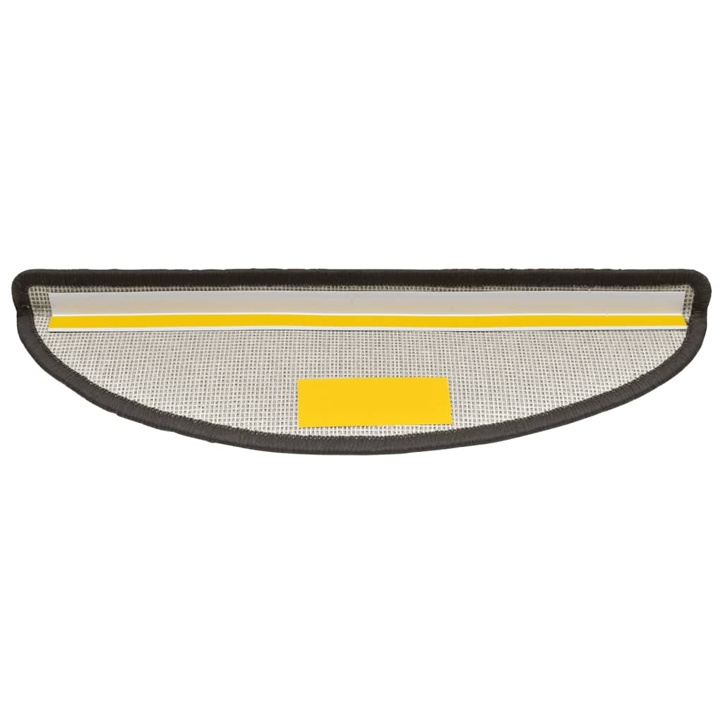 Trapmatten 15 st 56x17x3 cm donkergrijs halfrond – afbeelding 5