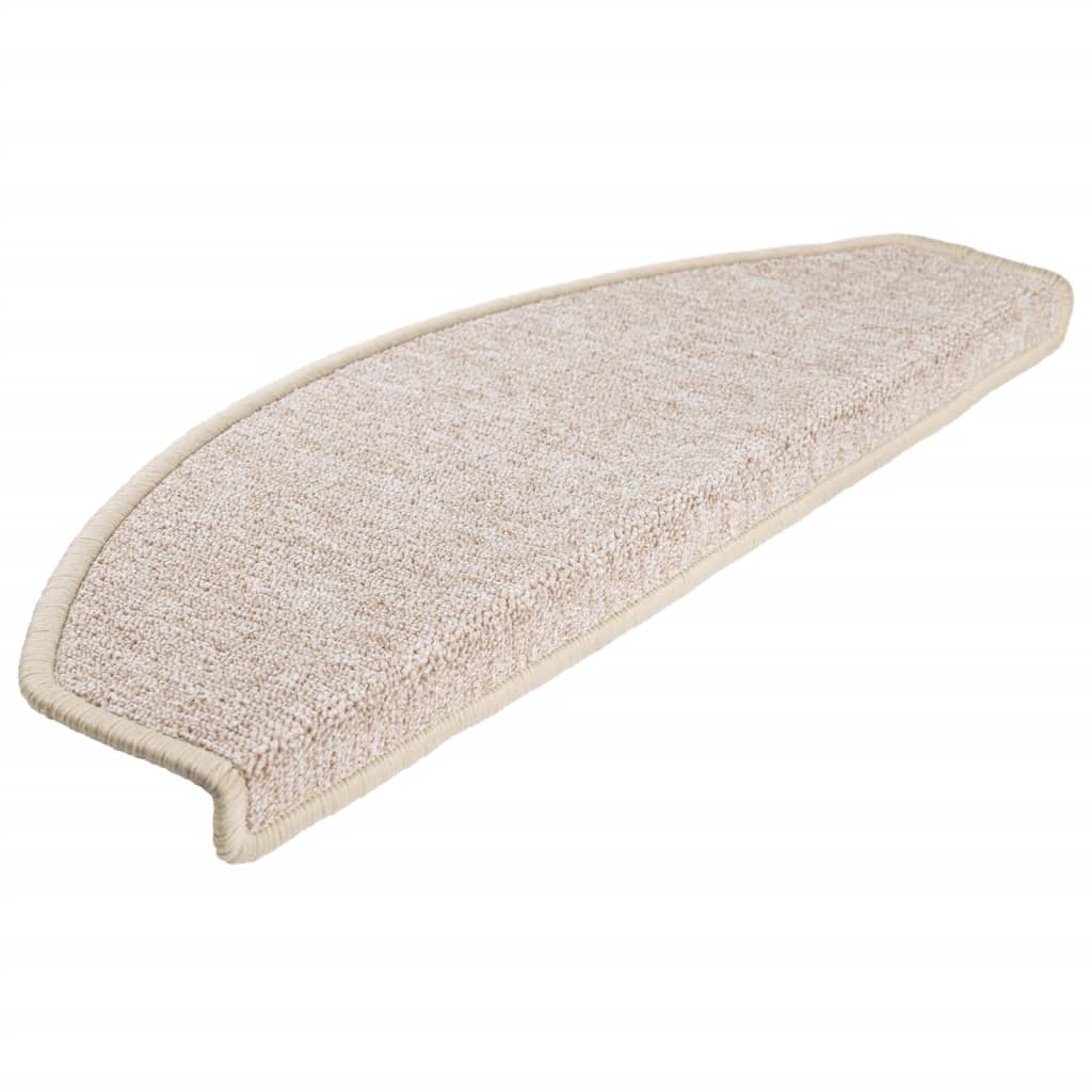 Trapmatten 15 st 65x24x4 cm Taupe Halfrond Groot – afbeelding 3