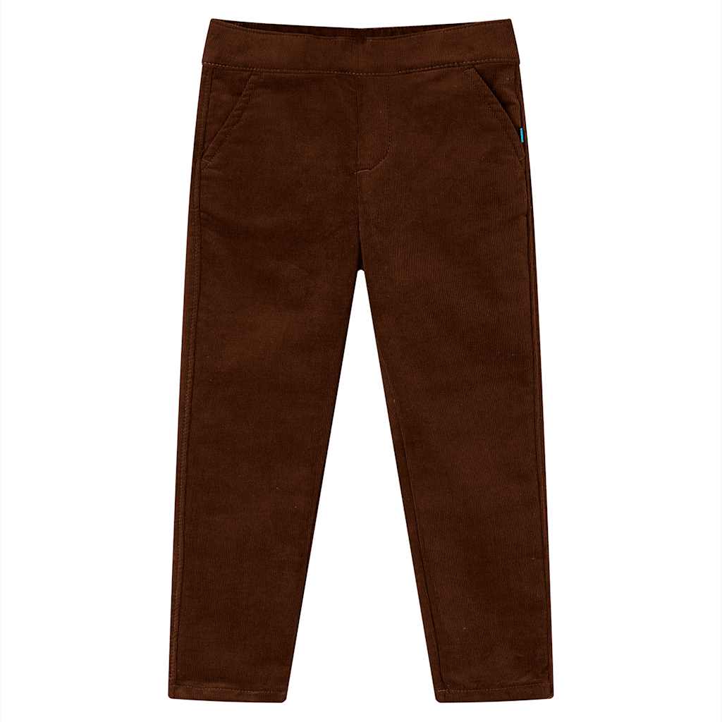 Kinderbroek 92 cognackleurig