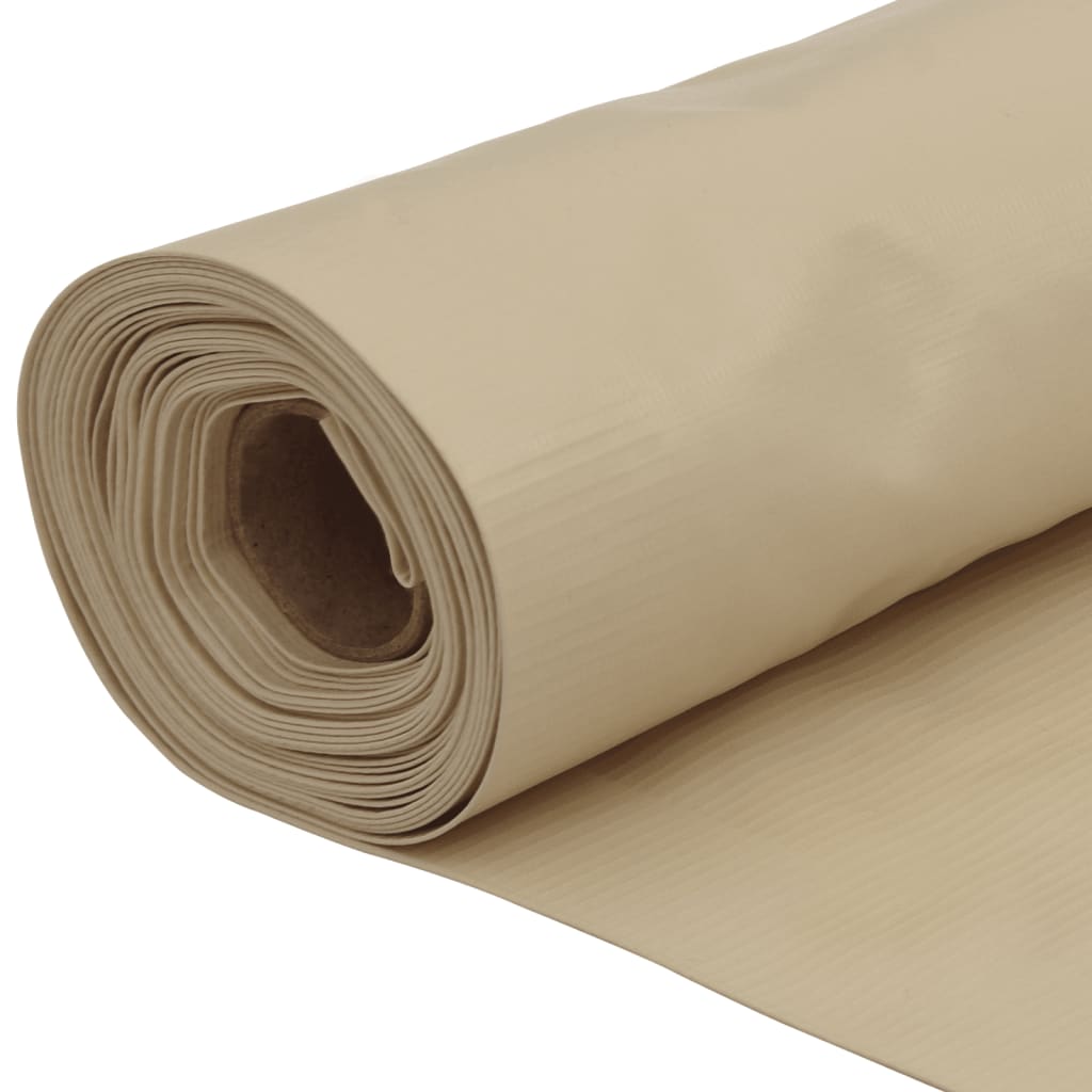 Balkonscherm 75x500 cm oxford stof beige – afbeelding 4