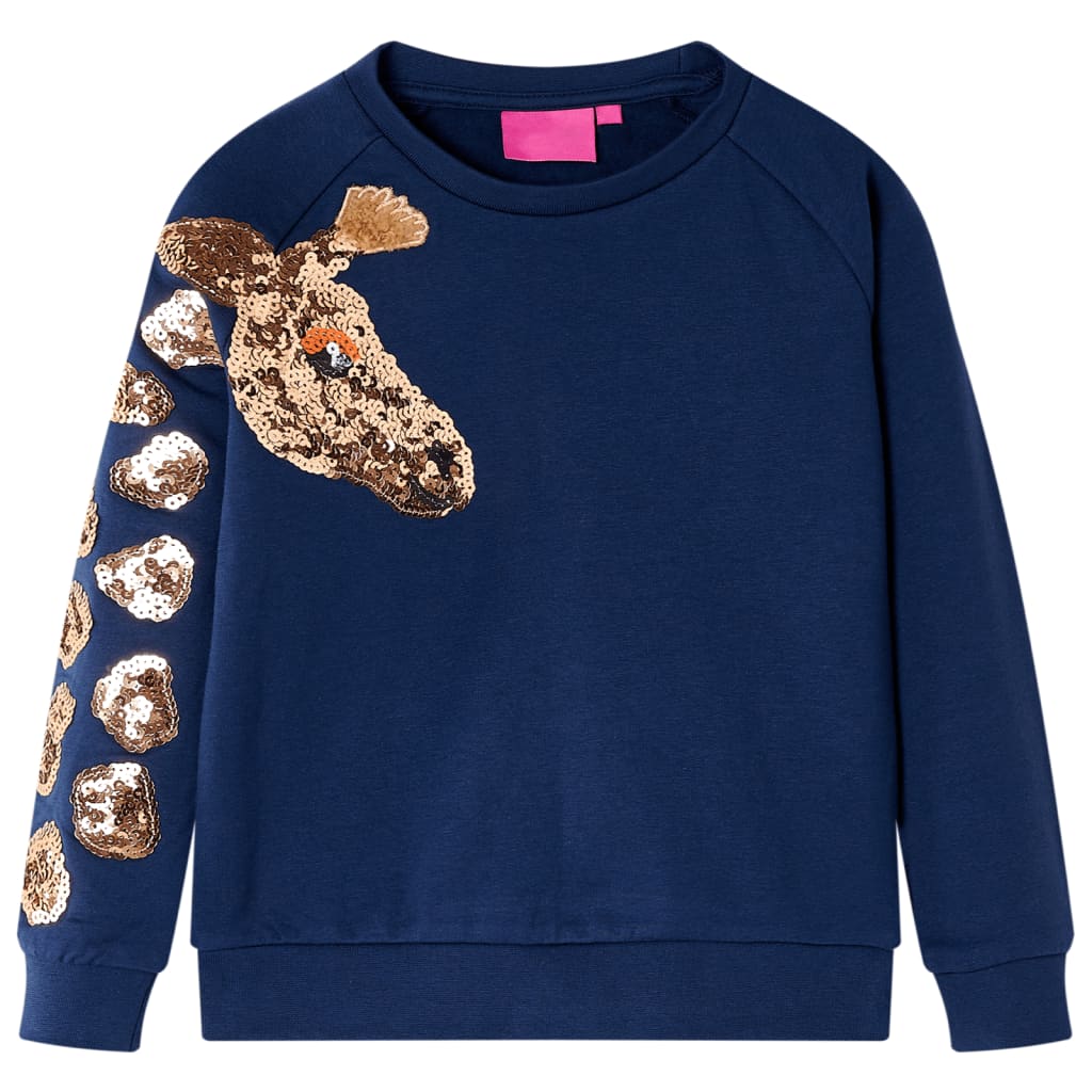 Kindertrui 92 marineblauw – afbeelding 1