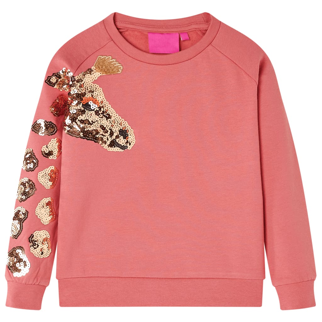 Kindertrui 104 oudroze – afbeelding 1
